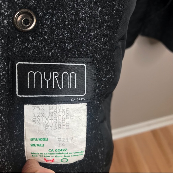 Vintage winter jacket women's size 14 - Picture 4 of 6